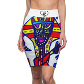 Women's  HIP HOP ART Pencil Skirt (AOP)